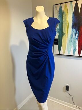 ELLEN TRACY Royal blue dress sz 6